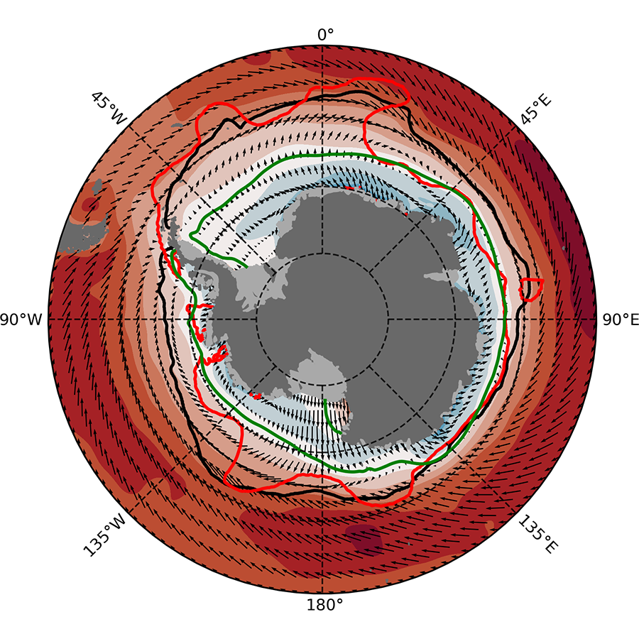 Southern Ocean surface stress